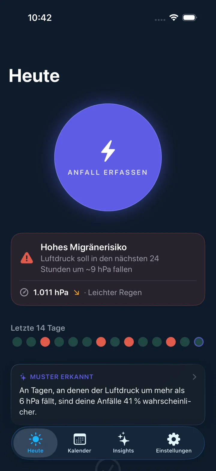 Headache screenshot