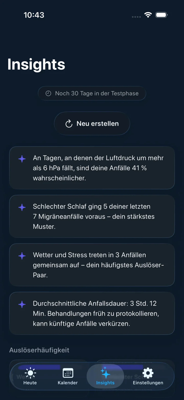 Headache screenshot