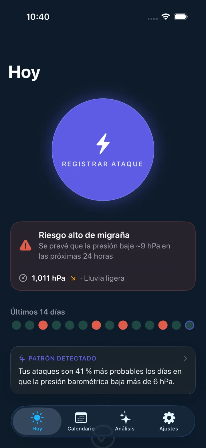 Headache screenshot