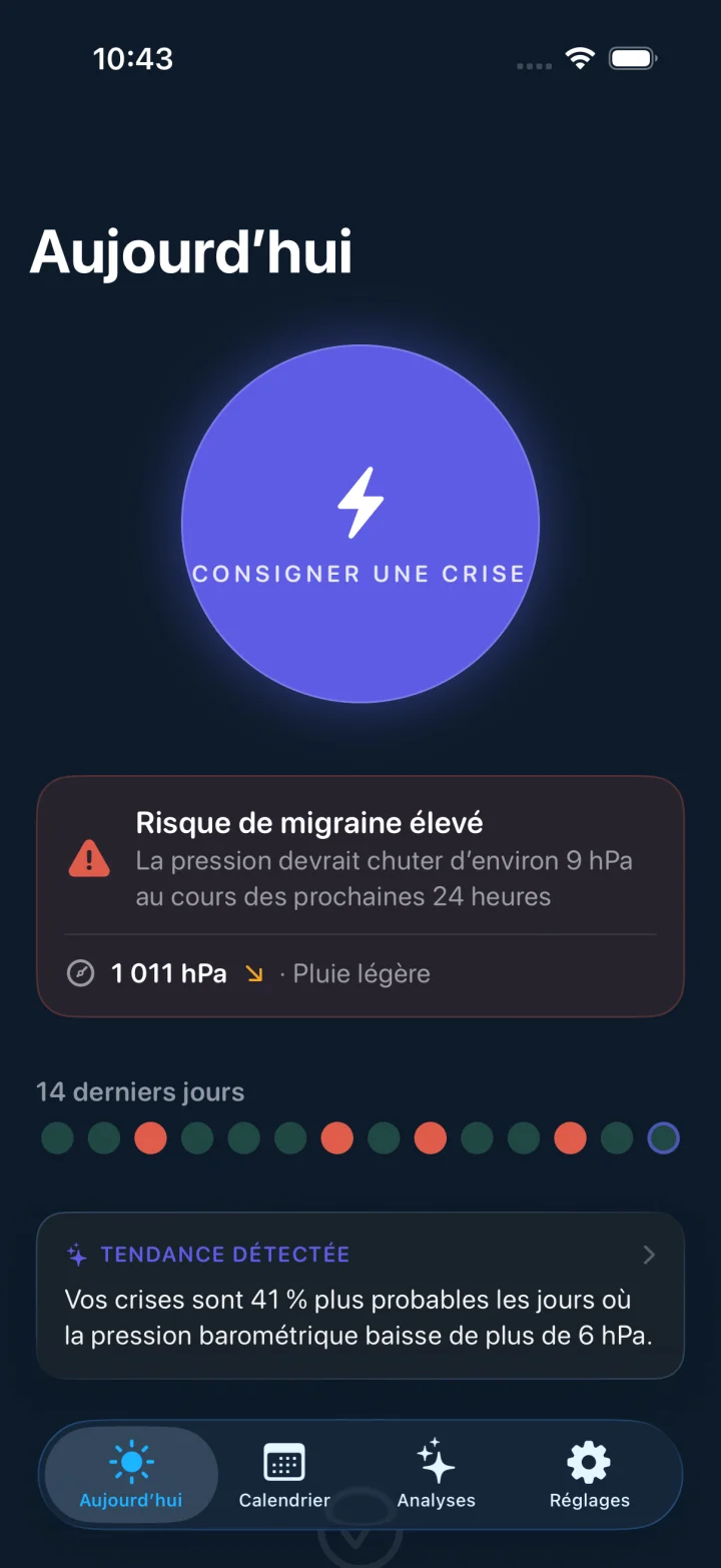 Headache screenshot
