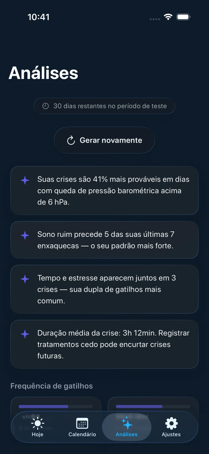 Headache screenshot