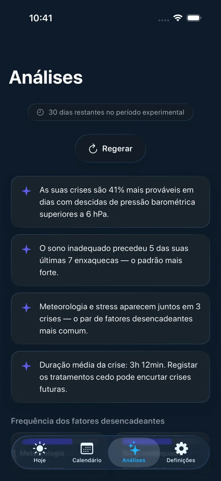 Headache screenshot