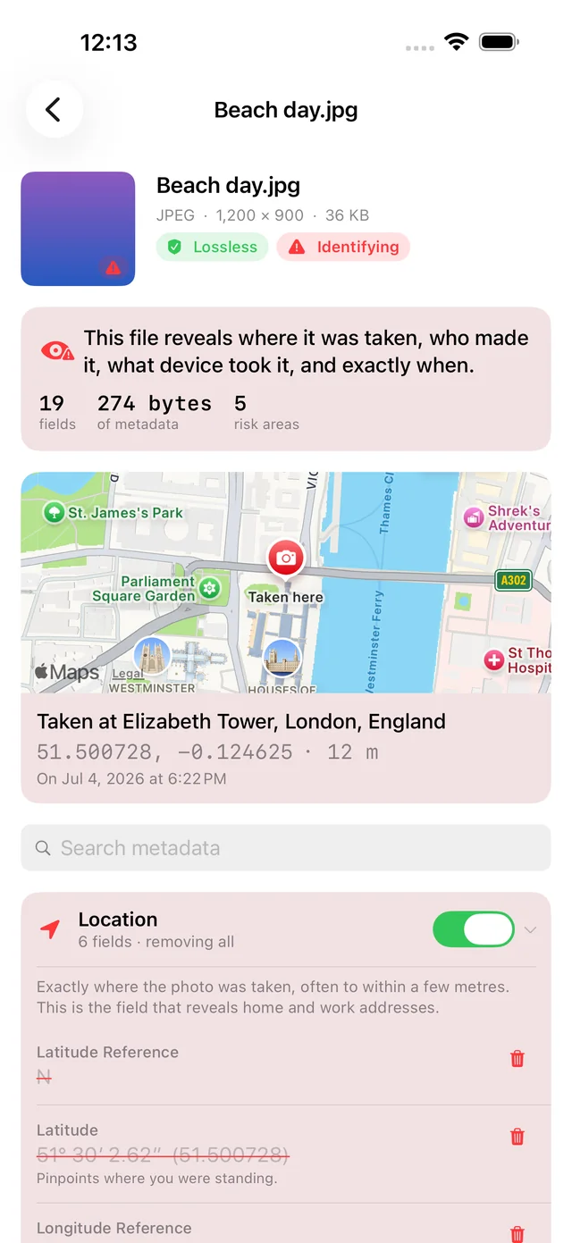 Scrubb screenshot